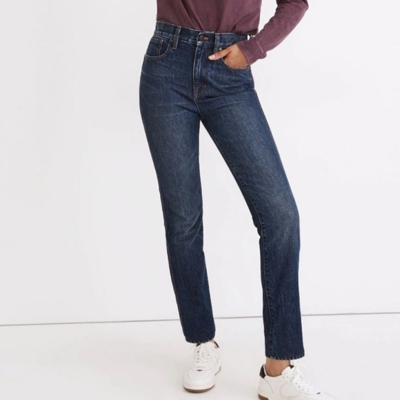 MADEWELL THE PERFECT VINTAGE JEANS SIZE 28 - Picture 1 of 7